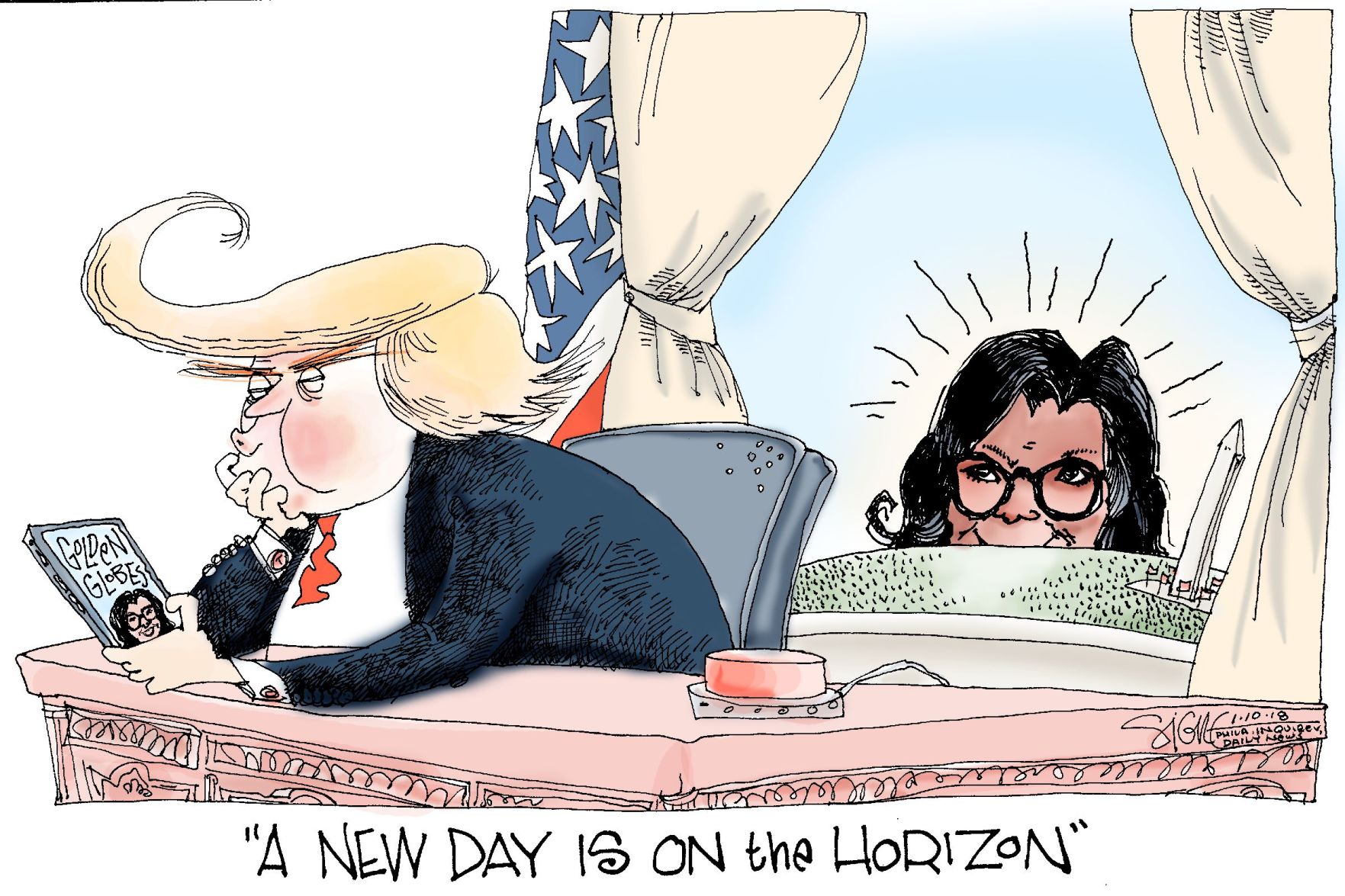 Signe Wilkinson editorial cartoon